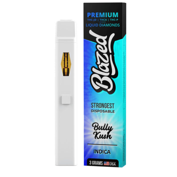 Liquid Diamonds 3G Blazed Bully Kush Strongest Disposable Vape