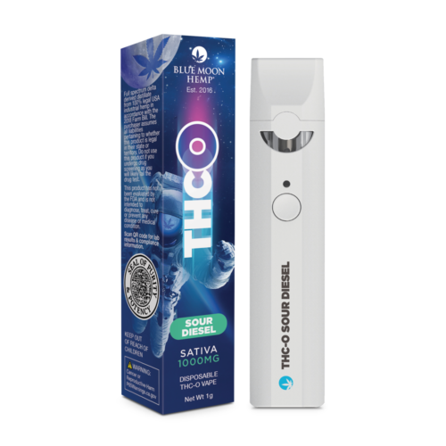 Blue Moon Hemp THC-O 1G Vape SourDiesel