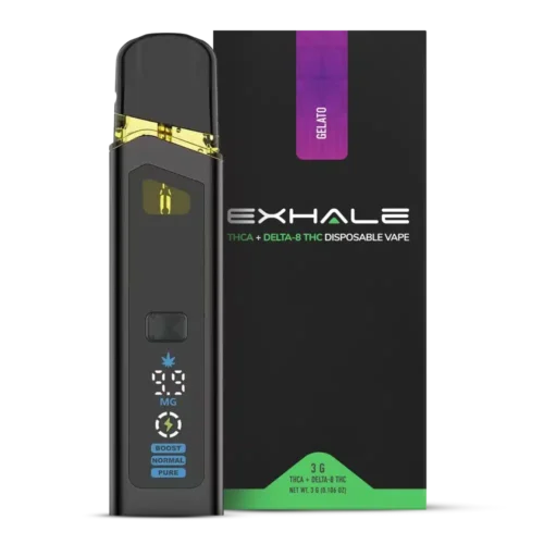 Exhale THCA Gelato Disposable Vape 3G
