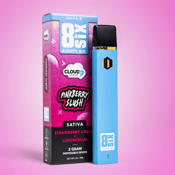Strawberry Cough Delta-9 Disposable THC Vape 2G Strawberry Cough Delta-9 Disposable THC Vape 2G