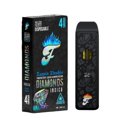 Fuego THC Liquid Diamonds Vape Pen 4G Indica