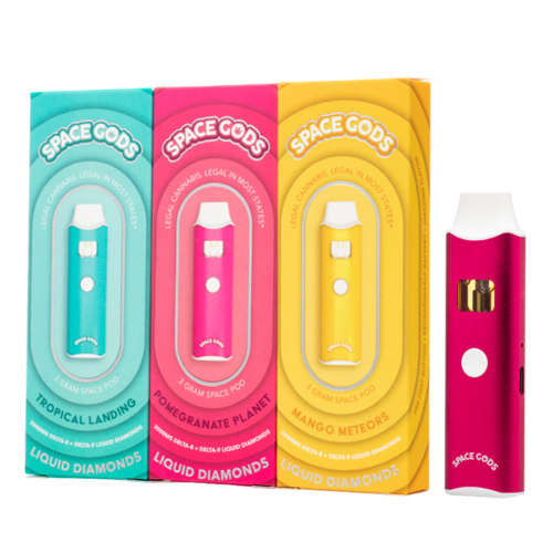 Space Gods 3G Liquid Diamond Disposable THC Vape Pen